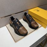 Fendi Casual Shoes Color Mesh