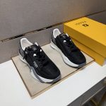 Fendi Casual Shoes Color Mesh