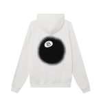 Stussy Hoodie Ash Cotton Pure Combed Streetwear Autumn Early