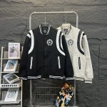 Chrome Hearts Jacket Ash Plush Street Style Understated Spring Patch
