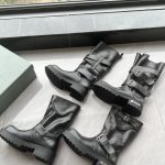 Balenciaga Long Boots Red