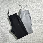 Descente Sweatpants Black Cotton Pure Space Autumn Winter And