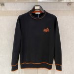 Hermes Sweater Ash Wool Blend Easy To Match Winter