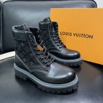 Louis Vuitton Denim Boots