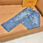 Louis Vuitton Denim Trousers For Spring