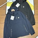 Moncler Outerwear Red Nylon Fabric Suitable For All Body Types Clean And Neat Urban Style Spring