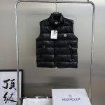 Moncler Outerwear Red Eva Wool Feather Goose Down Nylon Fabric Smooth To The Touch Easy Match Sophistication Winter Zippered Pocket