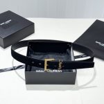 Saint Laurent Belt Color Suede