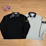 Stone Island Hoodies Ash Cotton Pure Exquisite Workmanship Street Style High-End