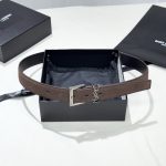 Saint Laurent Belt Color Suede