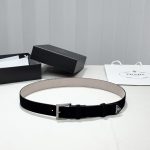 Prada Leather Belt Suede