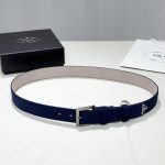 Prada Leather Belt Suede