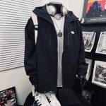 The North Face Windbreaker Red High-Density Fabric