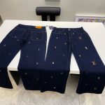 Louis Vuitton Jeans Red