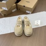 Ugg Skirt Ash Eva Fleece Sheepskin Suede Rubber Autumn Winter And Overlock Stitching