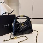 Chanel Handbags Red Cowhide Elegant Temperament