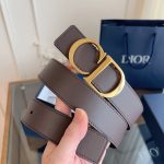 Dior Ruler Brown Genuine Leather