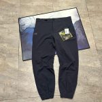 Archaeopteryx Long Pants Red Softshell Fabric Quick-Drying Adjustable Drawstring Simple Design Patch