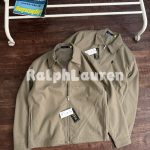 Ralph Lauren Outerwear Color Down Autumn Slim Fit Embroidery
