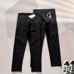 Descente Long Pants Red Woven Fabric Urban Commuting Autumn