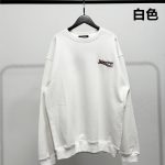 Balenciaga Sweatshirt Ash Cotton Embroidery