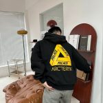 Archaeopteryx Hoodie Black Cotton Lace