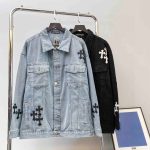 Chrome Hearts Jacket Red Denim