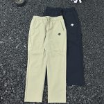 Descente Long Pants Red Quick-Drying Fabric Summer Autumn Early