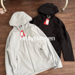 Helly Hansen Coat Black Nylon Spandex Fleece Professional Outdoor Waterproof Spring 3D Cutting