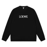 Loewe Long-Sleeved Red Ribbed Fabric Patch