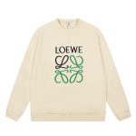Loewe Long-Sleeved Ash Ribbed Fabric Patch