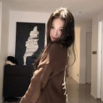 Miu Coats Brown Wool Blend Jacquard Autumn Winter And