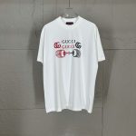 Gucci Short-Sleeved T-Shirt Black Cotton Spring Summer