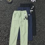 Descente Trousers Red Soft Touch Quick-Drying Spring Summer Autumn Winter
