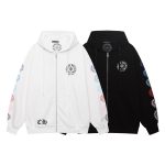 Chrome Hearts Cardigan Ash Silk Gradient Print