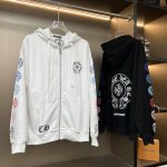 Chrome Hearts Cardigan Ash Silk Gradient Print