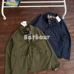 Barbour Coat Red Cotton Pure Down Nylon