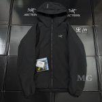 Archaeopteryx Outerwear Red Polyester Nylon Spandex Fleece Woven Fabric Rock Climbing Slim Fit Patch Zippered Pocket