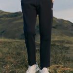 Fila Long Pants Red Cotton Pure Silk Autumn 3D Logo Side Pockets