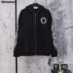 Chrome Hearts Sweatshirt Red Cotton Pure Exquisite Workmanship Autumn Early