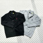 Ralph Lauren Sweater Red Cotton Wool Blend Cable Knit Embroidery