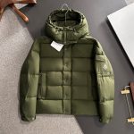 Monk Down Jacket Red Goose Duck Nylon Premium Quality Zippered Pocket