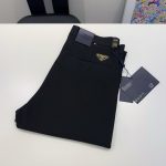 Prada Trousers Red Silk Milk Golden Ratio