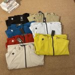 Descente Shirts Red Woven Fabric Suitable For Work Running All Body Types Street Style Youthful Energy Lightweight And Breathable