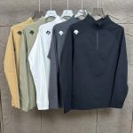 Descente Long-Sleeved Red Eva Cotton Soft Touch Quick-Drying Suitable For Outdoor Sports