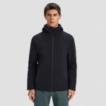 Descente Outerwear Red Cotton Pure Fleece Running Urban Commuting Winter Warm