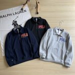 Ralph Lauren Jacket Red Cotton Pure Autumn Embroidery