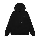 Loewe Long-Sleeved Ash Ribbed Fabric Embroidery Patch