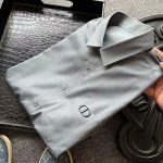 Dior Long-Sleeved Shirt Red Cotton Long-Staple Mulberry Silk Youthful Energy Premium Luxury