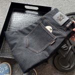 Loewe Jeans Red Cotton Long-Staple Denim Relaxed Fit